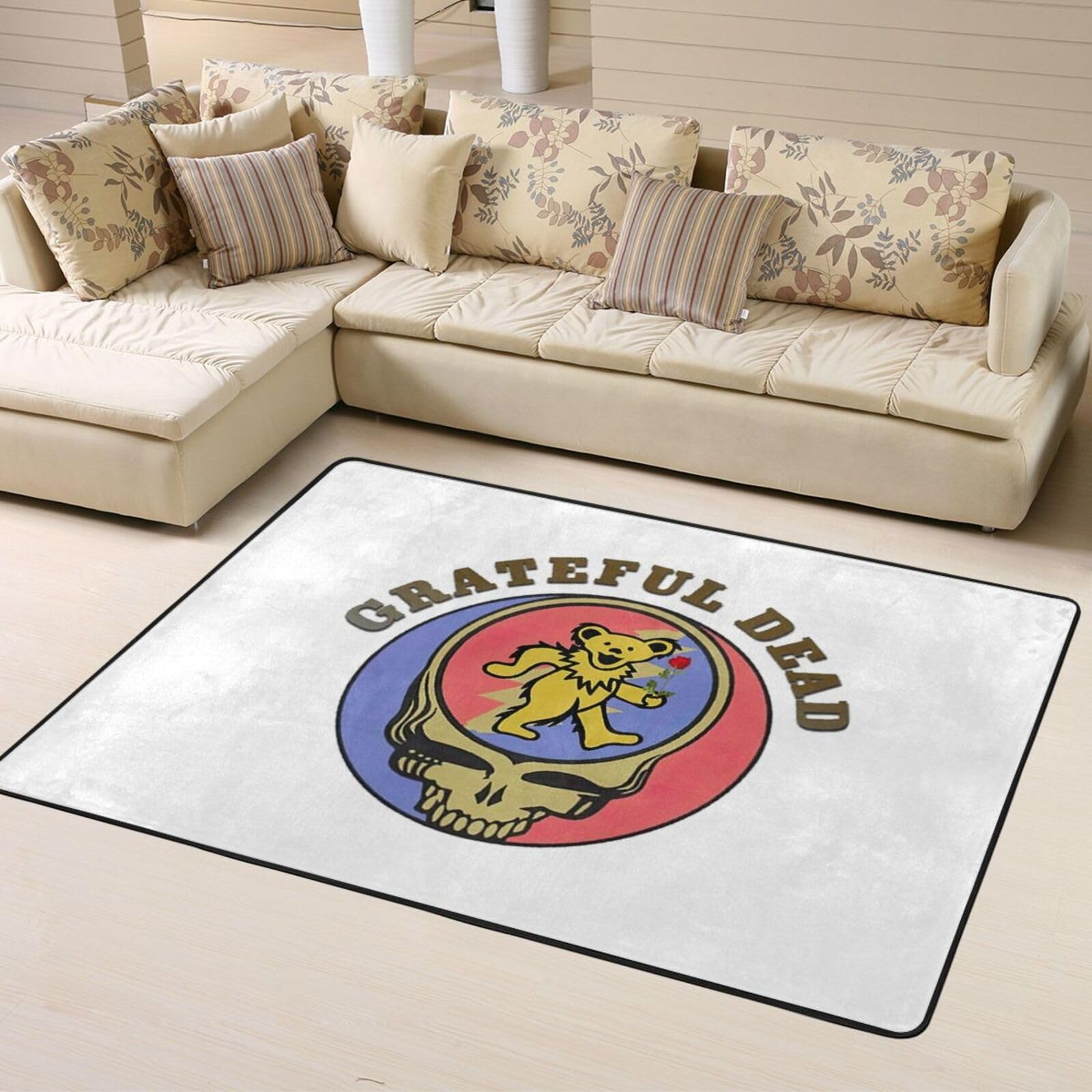 Amazon｜グレイトフルデッド マット カーペット ラグ ラグマット